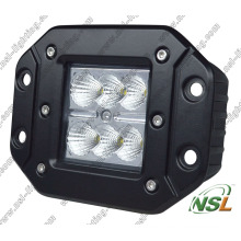 Unterputz 18W CREE LED Arbeitsscheinwerfer Offroad-Fahrlicht